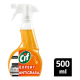 Liquido Espuma De Limpieza Activa Antigrasa 500ml Expert Cif