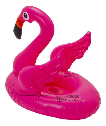 Uma Boia Flamingo Super Linda Original Para Crianças +2 Anos