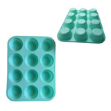 Molde Para Cupcakes Muffins En Silicona Resistente A 250°