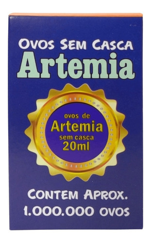 Maramar !  Ovos De Artemia Sem Casca 20ml