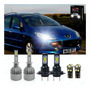 Bombillas Led For Faros Delanteros 501 6x For Peugeot 307