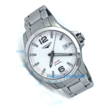 Reloj Longines Conquest Vhp Blanco Acero