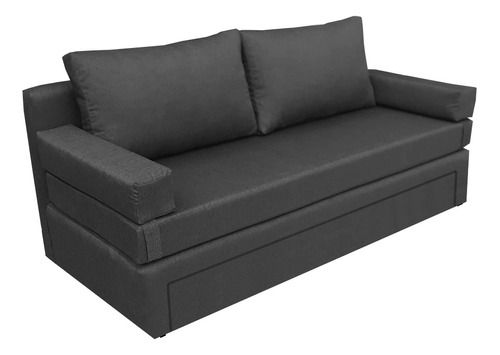 Divan Cama + Colchon Sillón Premium + Almohadones C/ Velcro