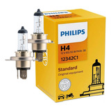 Par Lampada H3 Farol 24v 55/60w Philips 12342 Halogena