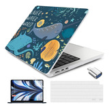 Funda Batianda Para Macbook Air 13 M2 + C/teclado Under Sea