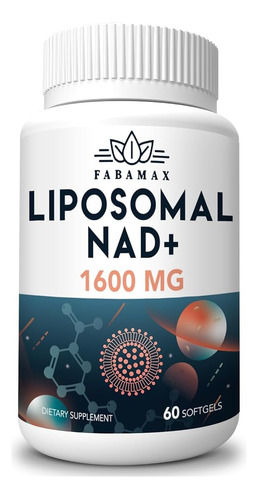 Nad+ Liposomal Ultra Biodisp Concentrado 1600mg Dna Repair 