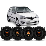 Kit 4 Alto Falante Original Jbl Renault Clio 5pol 200w 4 P