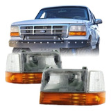 Faros Y Cuartos Ford F-150 1992 1994 1995 1996 C/nivel. Depo