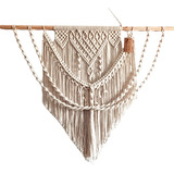 Tapiz Decorativo De Pared- Macramé Wallhanging Artesanal