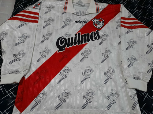 Camiseta Manga Larga River Plate adidas 1996