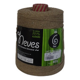 Barbante Neves - 6 Fios - Importado - Cor Caramelo 41 - 801g