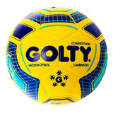 Balón Microfútbol Golty Competencia On-amarillo Color Amarillo