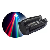 Doble Barral Movil Led Rgbw Dmx Spider Pack 2 Unidades