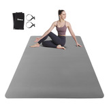 Tapete De Yoga Grande Hombres Y Mujeres 6'x4'x6mm, Tape...