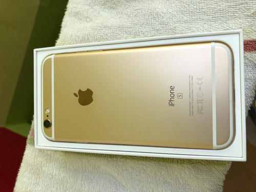 Celular iPhone 6s Dorado (usado)