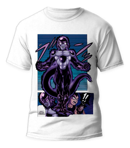 Playera Anime Manga Dragon Ball Super Black Freezer #2749