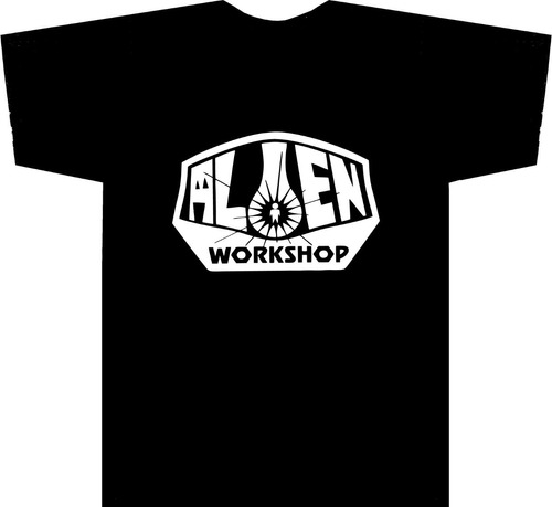 Camiseta Alien Workshop Skateboard Skate Tv Tienda Urbanoz