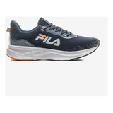 Zapatillas Fila Outfield Color Marino/plata/naranja Fluo - Adulto 46 Ar