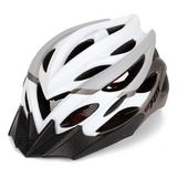 Casco De Bicicleta Con Luz Trasera Bat Fox Mtb