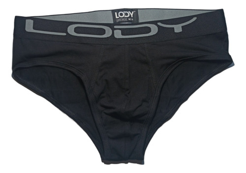 Pack Slip Lody Hombre X6 Art. 757 Algodón Lycra Con Elástico