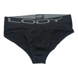 Pack Slip Lody Hombre X6 Art. 757 Algodón Lycra Con Elástico