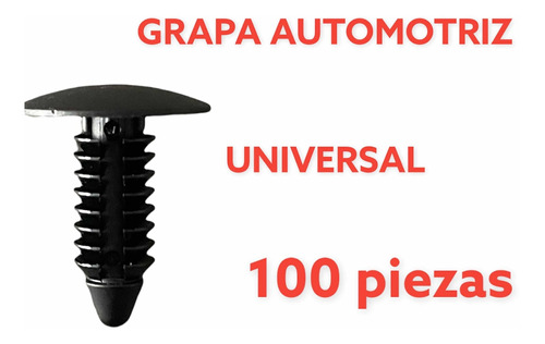 Grapa Automotriz Universal 1/4 X 3/4 (100 Piezas)