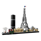 Set De Construcción Lego Architecture Paris 649 Piezas  En  Caja