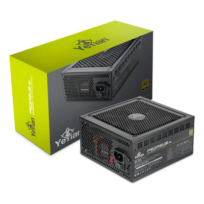 Fuente De Poder Yeyian 80+ Oro 850w Pegasus, Atx 3.0 Negro | Meses sin interés