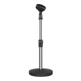 Mini Tripie Pedestal De Mesa Para Micrófono Con Clip 490-775