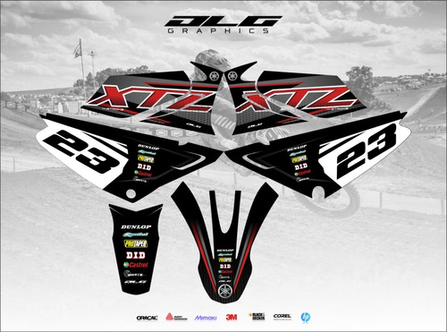 Kit Calcos Yamaha Xtz 125 - 17 / 19