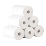 Pack 10 Rollos Papel Térmico 58mm Boletas Electronicas Color Blanco Boletas 58 Mm