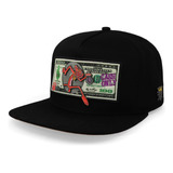 Gorra Cash Only Pantera Rosa Dólar Negro Unitalla