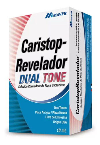 Enjuague Caristop Dual Tone Revelado De Placa 10ml