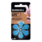 Pack 6 Pilas Duracell Numero 675 / Tecnocenter