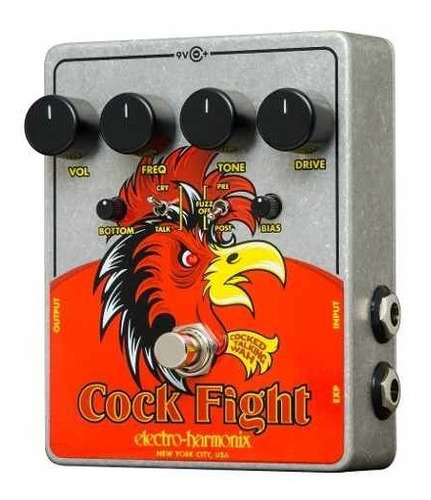 Pedal Auto Wah Electro Harmonix Cock Fight Cocked