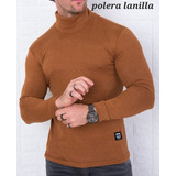 Polera Lanilla Hombre Cuello Alto Premium Be Yourself 