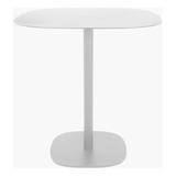 Mesa Cuadrada Steel Blanco Form