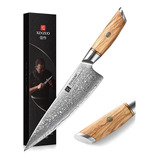 Xinzuo 8.3 Pulgadas Cuchillo De Chef 73 Capas De Acero En Po