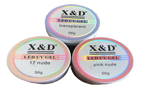 3 Gel Xed 56g Unhas Acrigel