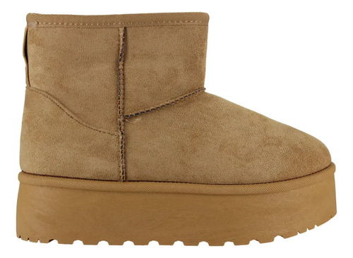 Perugia Bota Urbana Moda Frio Invierno Afelpada Mujer 94844