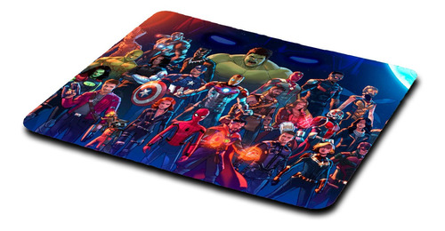 Mousepad Avengers Marvel Vengadores Super Heroes Tapete Mous