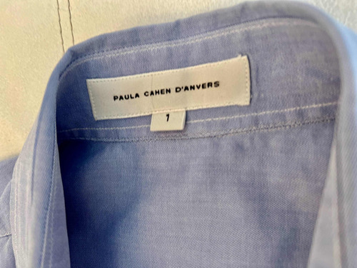 Camisa De Mujer  Paula Cahen Danvers Originaltalle S / Usada
