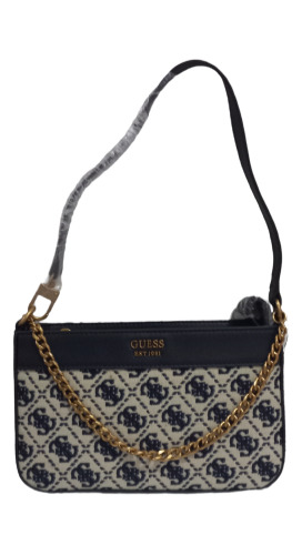 Bolsa Guess Navy Logo  Katey Mini 