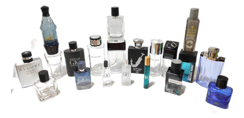 Lote Frascos Vacios De Perfumes Importados Varios Tamaños