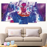 Cuadro Goku Ultra Instinto Dragon Ball - Segmentado 120x65cm