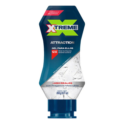 Gel para cabello Xtreme Attraction Squeeze 260g | MercadoLibre