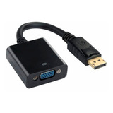 Cabo Displayport Macho P/ Vga Fêmea Hp Dell Pc Notebook