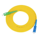 Cable Patch Cord Fibra Optica Sc-apc/ Sc-upc 15 Metros