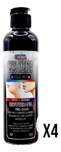 Lipo Papada Kit X 4 Tratamientos Reduce Y Antifibrosis 