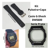 Capa + Pulseira Casio G-shock Dw-5600 Prata